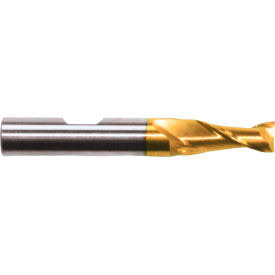 HSS-Cobalt 2-Flute Tin Square Single End Mill Z61522