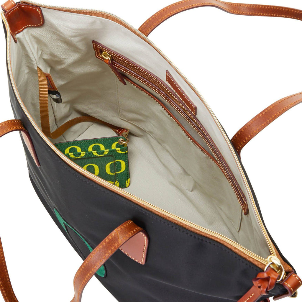 NCAA Oregon Top Zip Tote Bag I5696