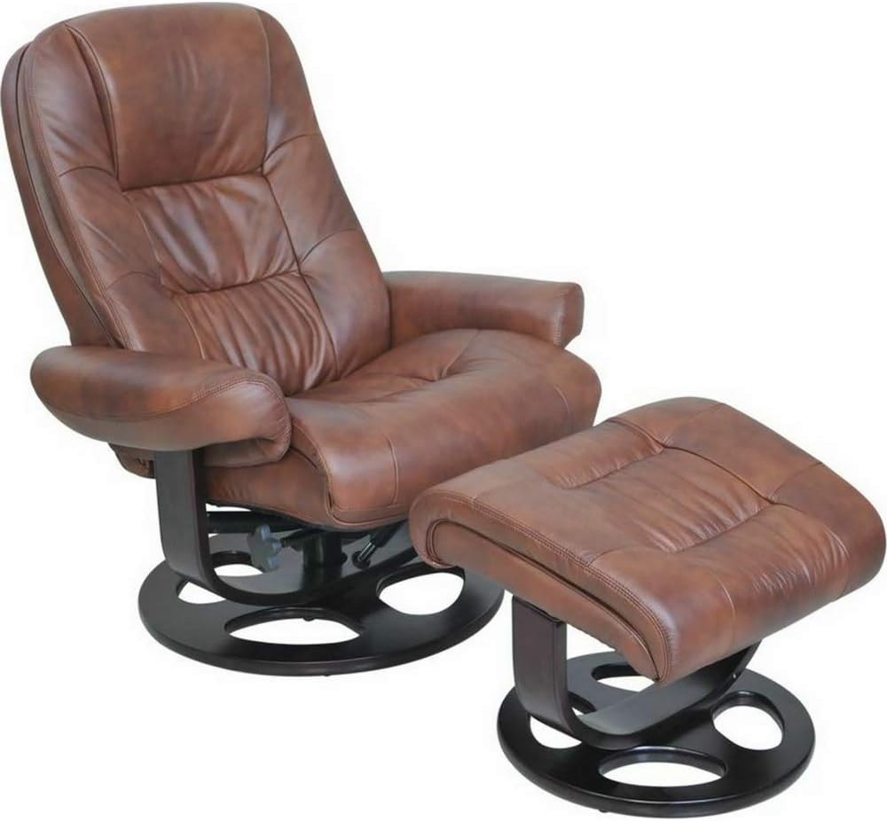 Marlene-Gray Pedestal Recliner Q37620
