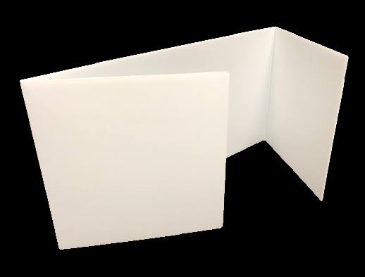 White Premium Study Carrel 24pk Q4863