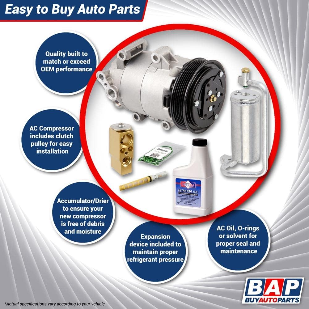 AC Compressor & A/C Kit J57504