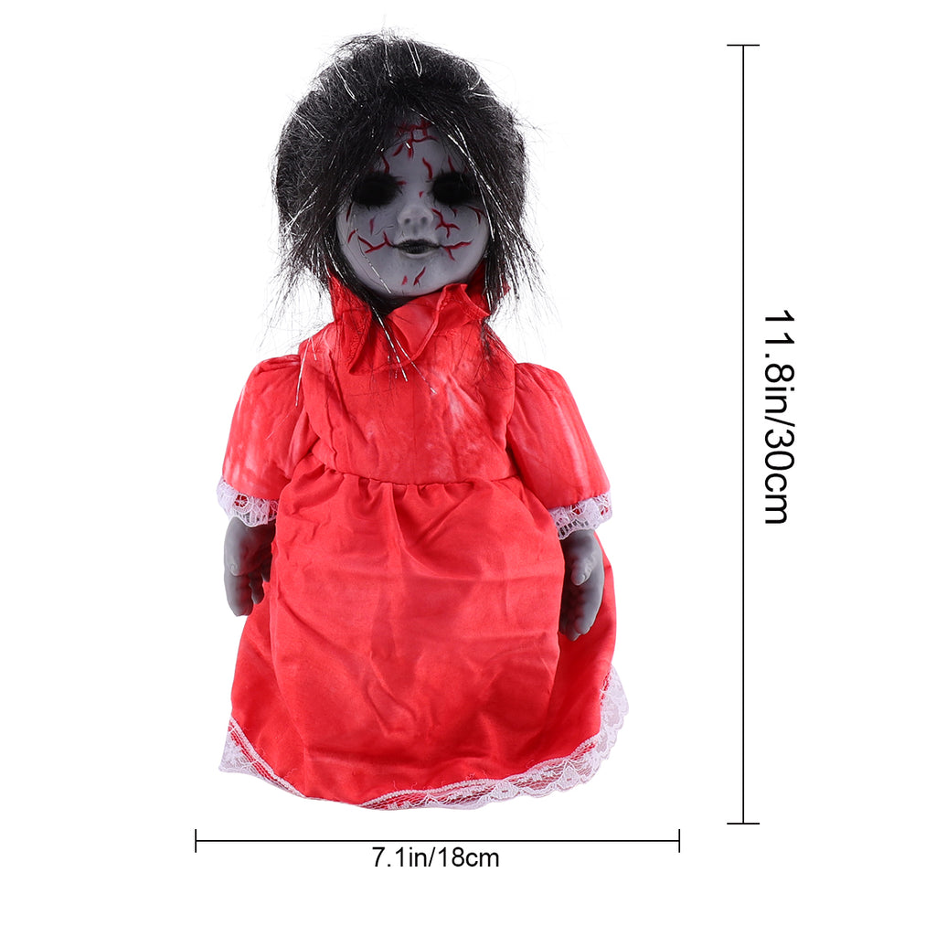 Voice-activated Induction Luminous Walking Doll Plastic Toys U4433