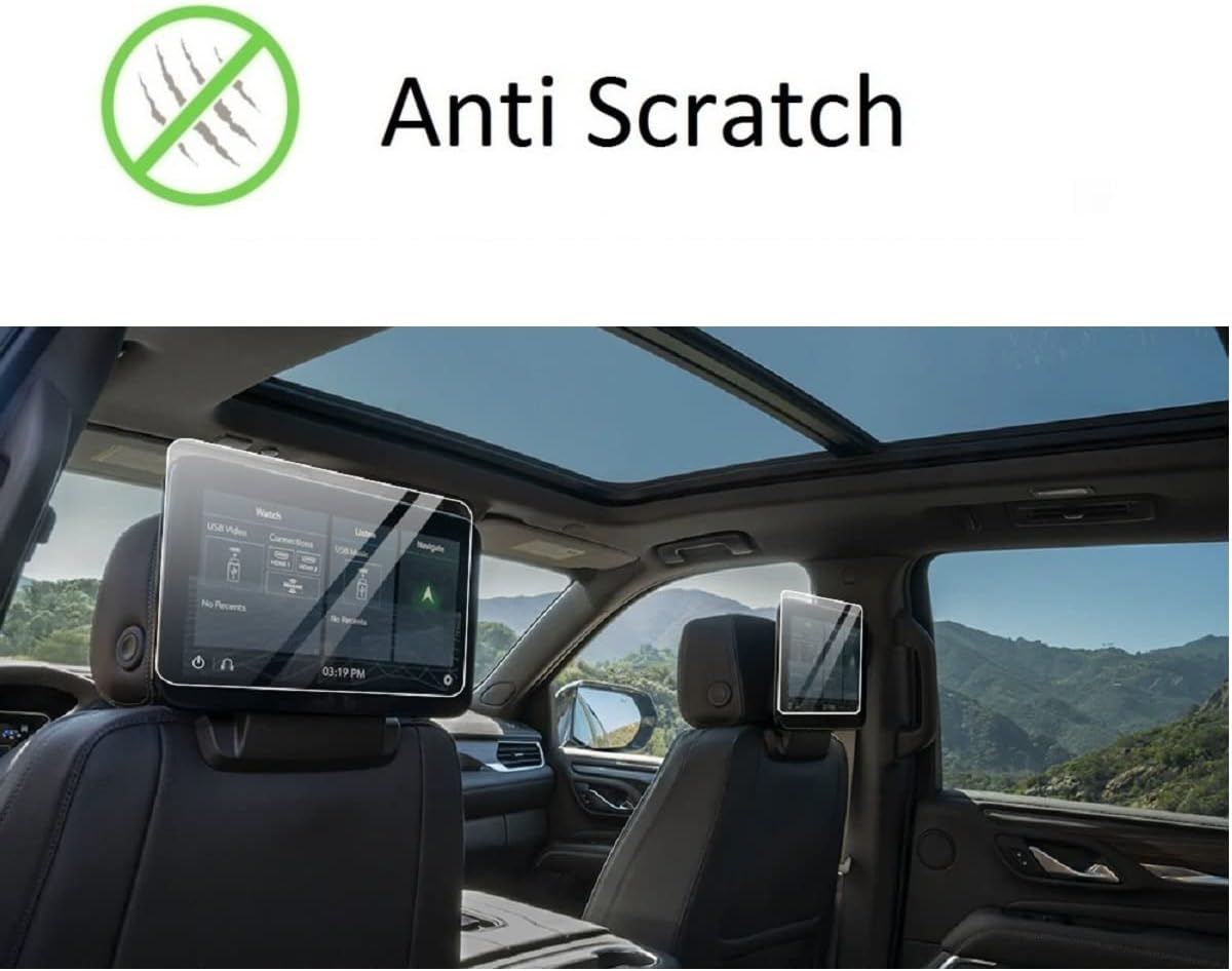 Tempered Glass Screen Protector 2 Pack for 12.6-inch Rear-Seat Media Touch-Screens L584033