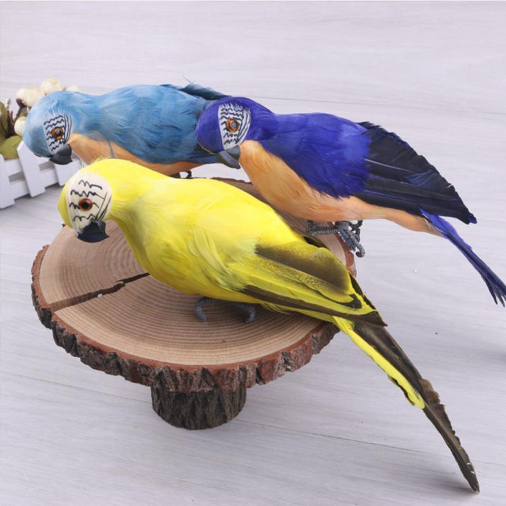 RED 35CM Parrot Figurine H63167