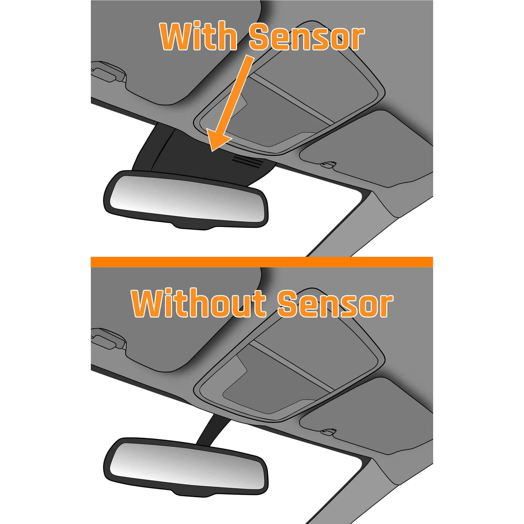 Custom-Fit Windshield Sun Shade for Ford Transit Van Y137