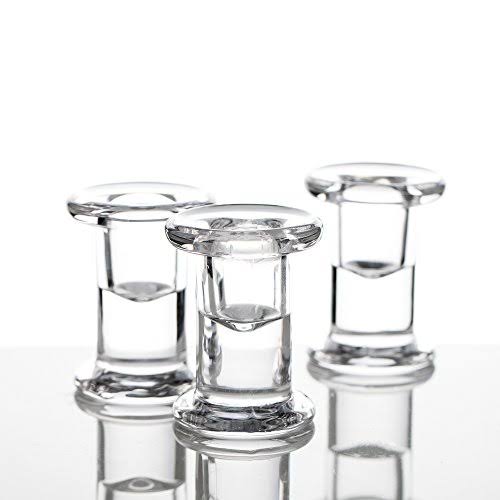 Set of 72 Glass Taper Candle Holder Q19745
