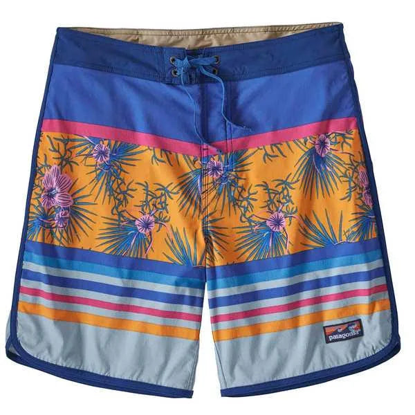 Scallop Hem Stretch Wavefarer Boardshorts - Saffron - 32 B18417