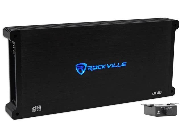 8000 Watt Mono Car Audio Amplifier with Amp Kit B53241
