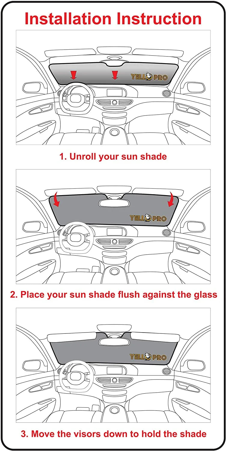 Front Windshield Sunshade for Hyundai Santa Fe N9918