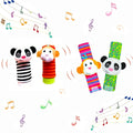 Baby Socks Wrist Rattle and Foot Finder Toys Set (4 PCS) Q465866