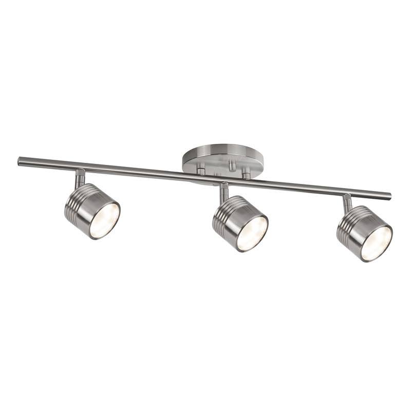 Brushed Nickel LED Fixed Track B59454