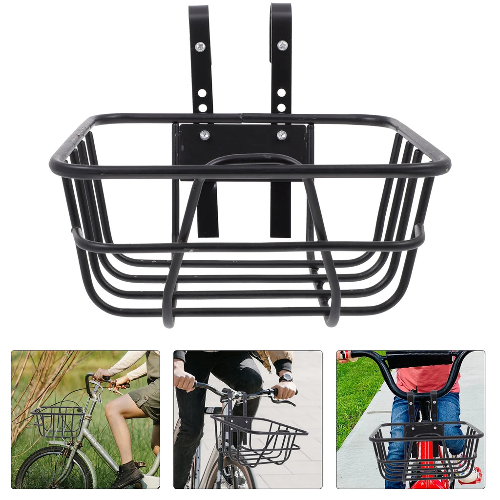 Metal Bike Handlebar Basket Y535883