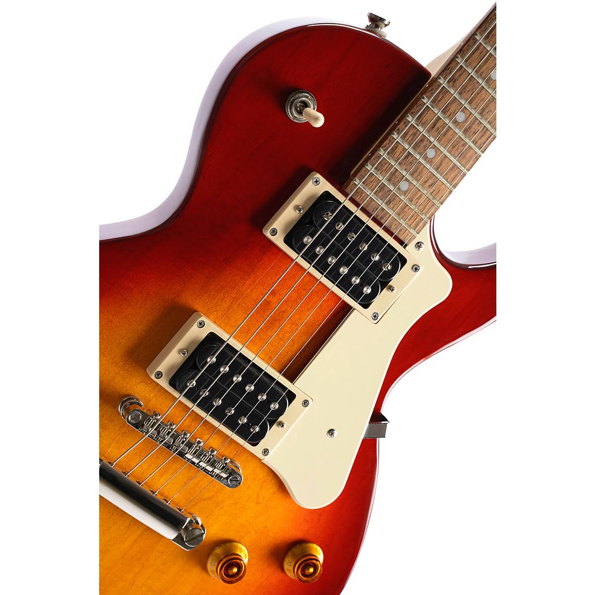 Cherry Red Sunburst Electric Guitar J242