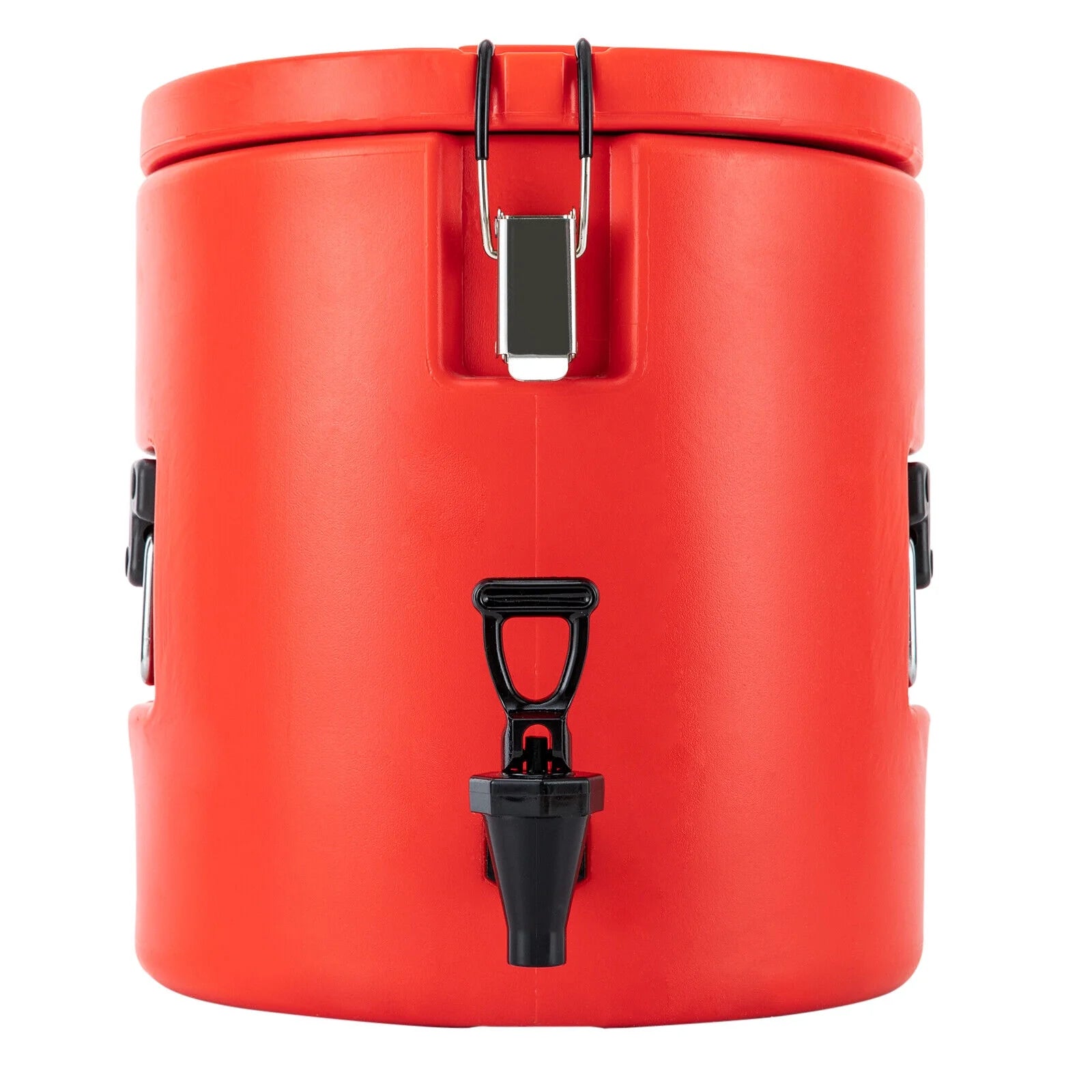 15L Round Stainless Steel Insulated Beverage Dispenser with Lid I307570