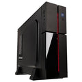 Black Slim Computer Case J954