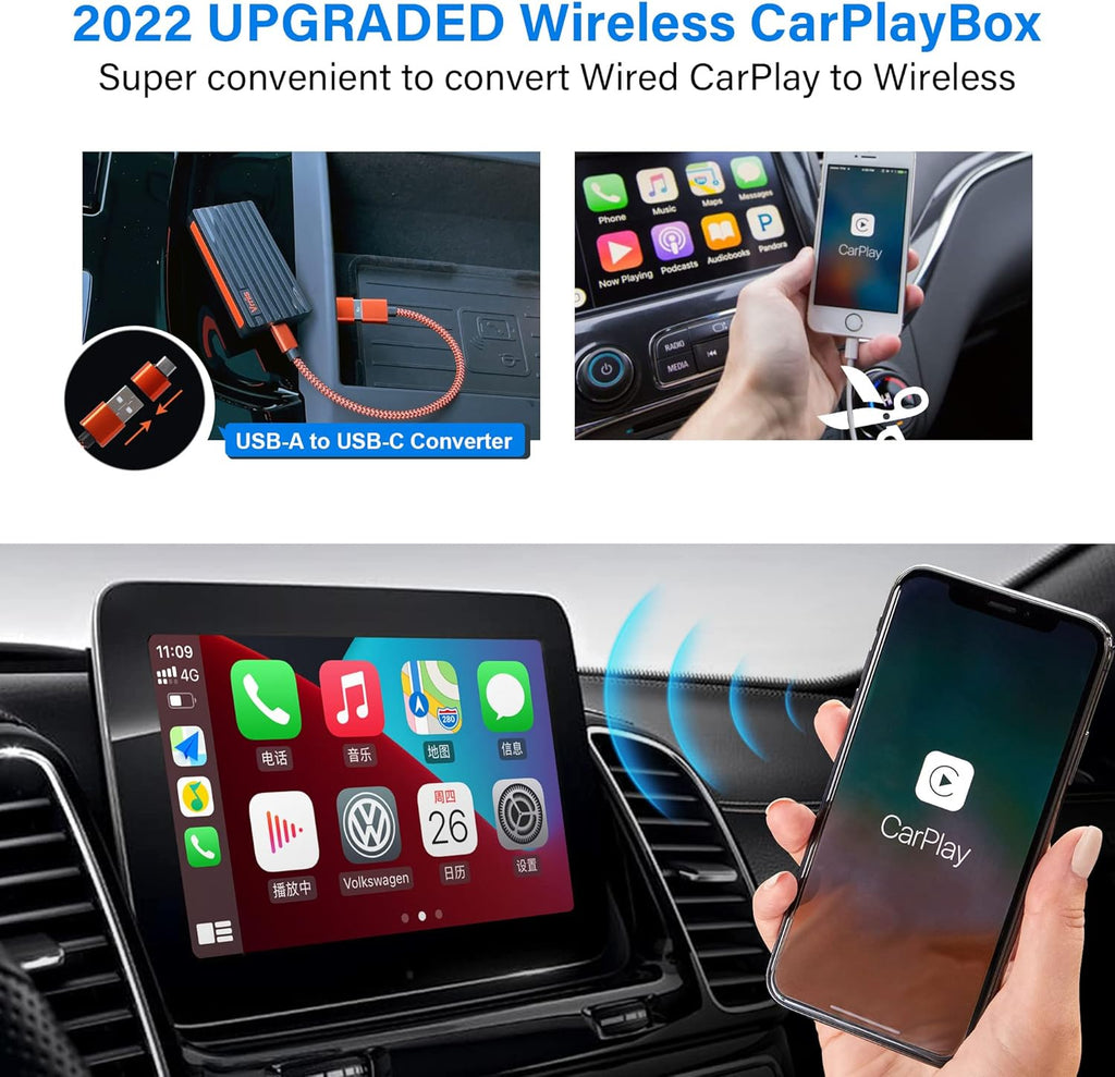 Wireless CarPlay Adapter Pack of 2 H5339