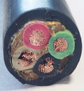 10' 6/4 SOOW Portable Power Cable, 6 Gauge 4 Conductor, Pack of 2 P9317