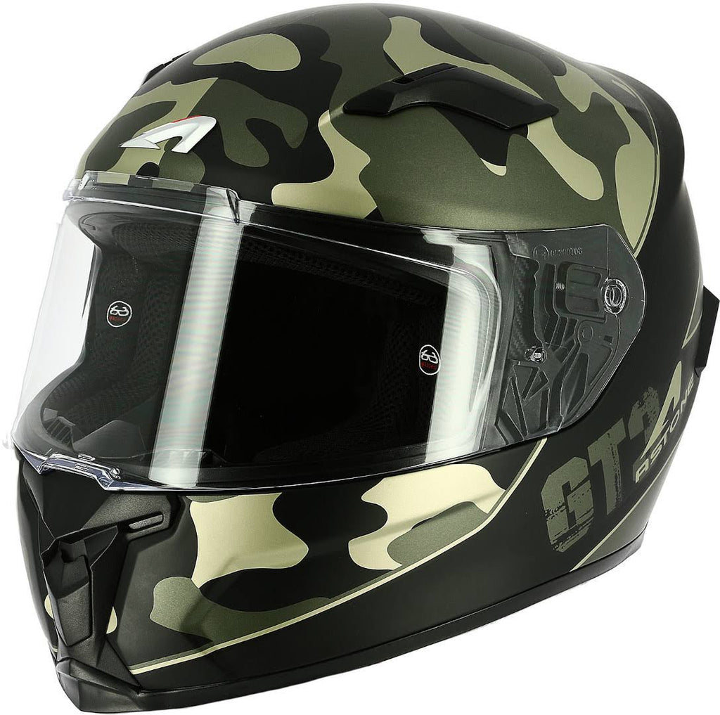 Brown Matt Camo Helmet G7944