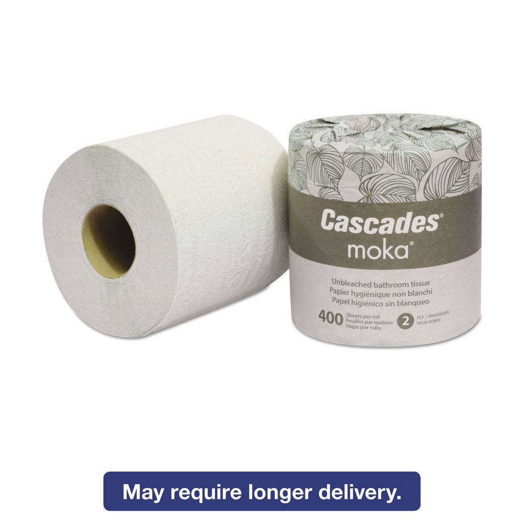 Beige 2 Ply Bath Tissue, 400/Rl, 80 Rl/Ctn S709620