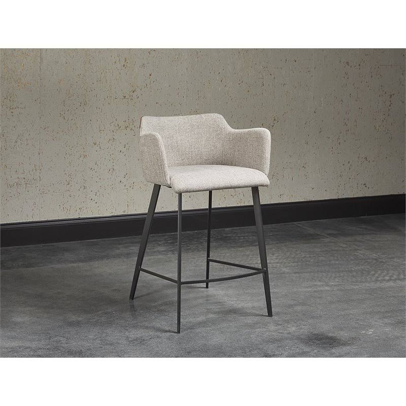 November Grey Counter Stool O754