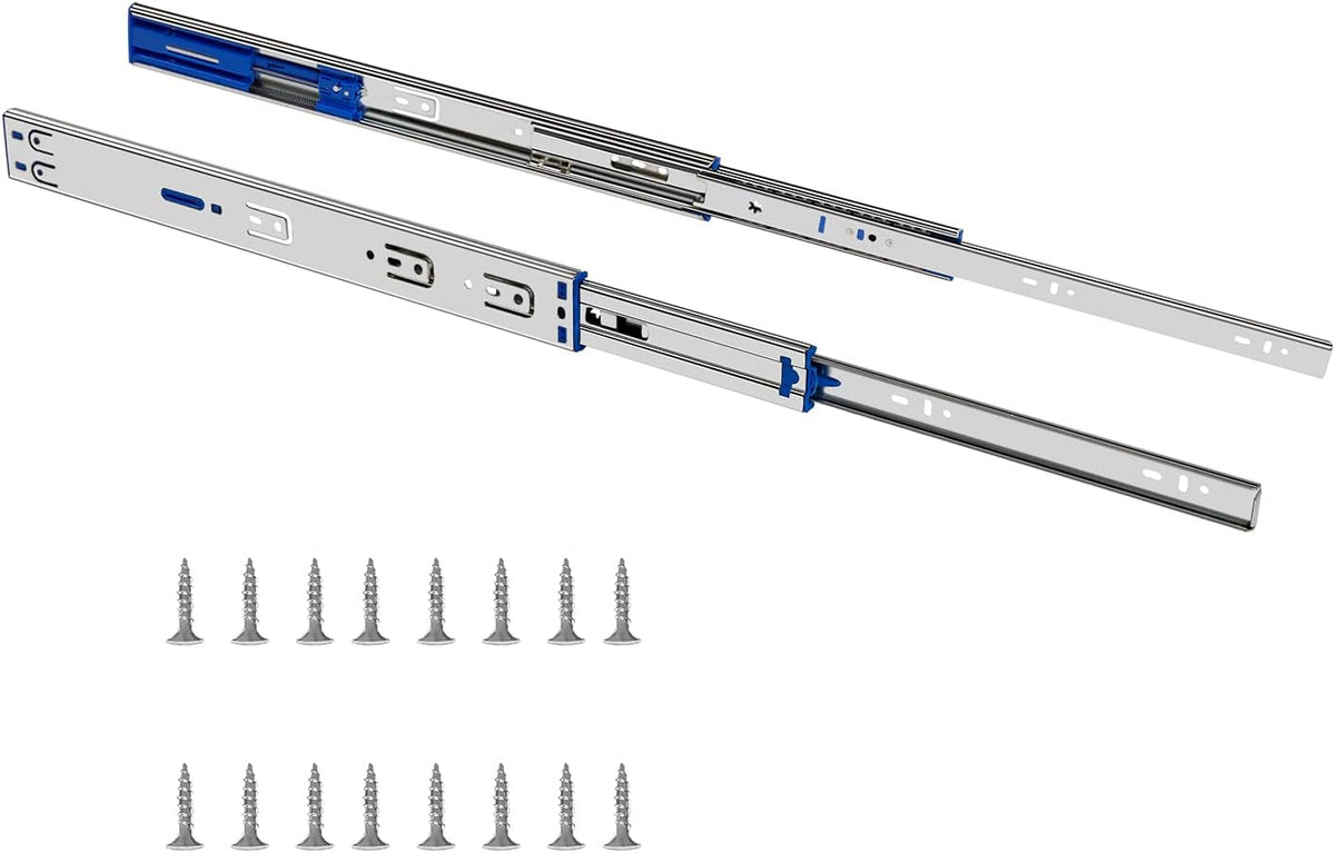 10 Pairs 20 Inch Soft Close Ball Bearing Drawer Slides R1606