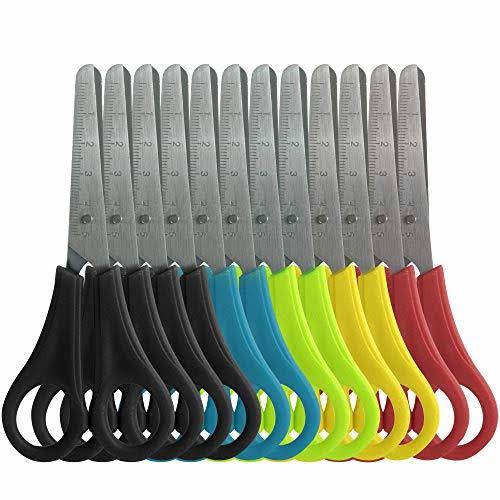 5 inch Blunt Tip Kids Safety Scissors, Bulk Pack F11659