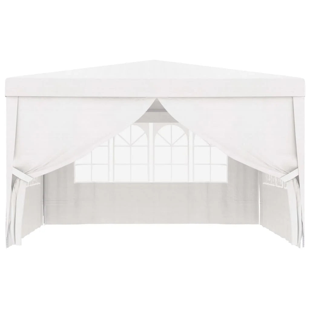 White Party Tent with Side Walls 13.1'x13.1' I2069