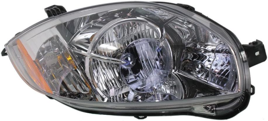 Headlight Set for 2007-2012 Mitsubishi Eclipse Halogen Q577836
