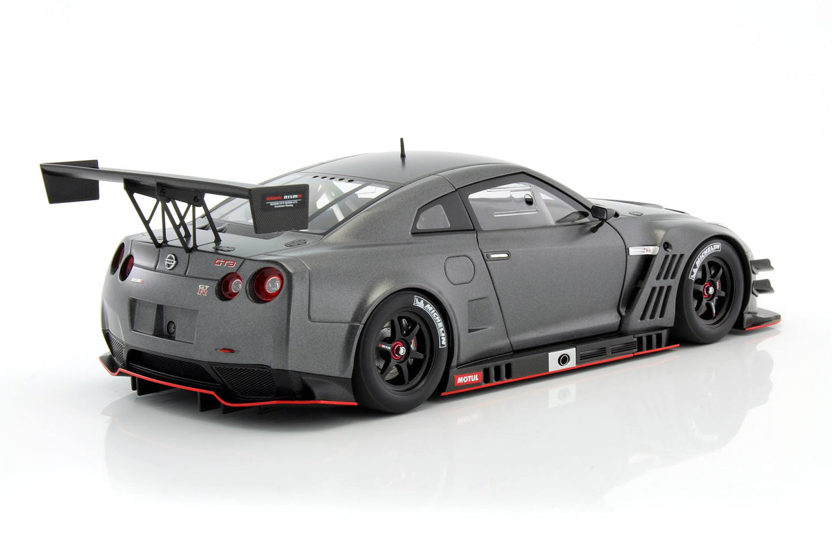 1/18 Dark Matt Grey GT3 Model Car Z868