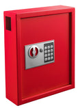 Red Steel Digital Lock Key Cabinet R135