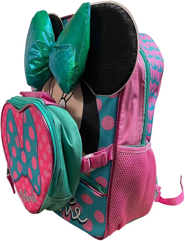 16" School Backpack With Detachable Lunch Box Set W4817