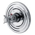 Polished Nickel Thermostatic Trim Plate with Handle N899373