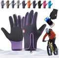 Waterproof Windproof Thermal Touchscreen Gloves with Non-Slip Grip O701427