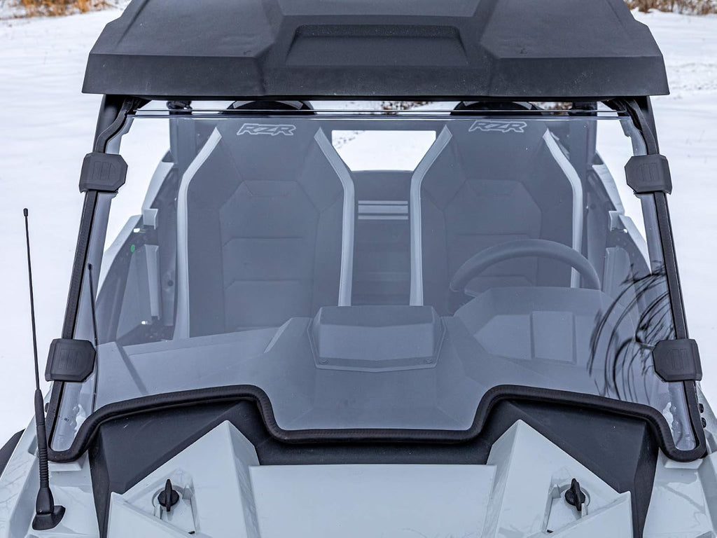 Heavy Duty Clear Scratch Resistant Full Windshield, 1/4" Thick Polycarbonate K145471