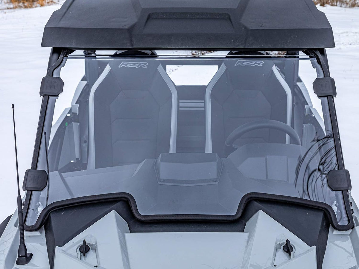 Heavy Duty Clear Scratch Resistant Full Windshield, 1/4" Thick Polycarbonate K145471
