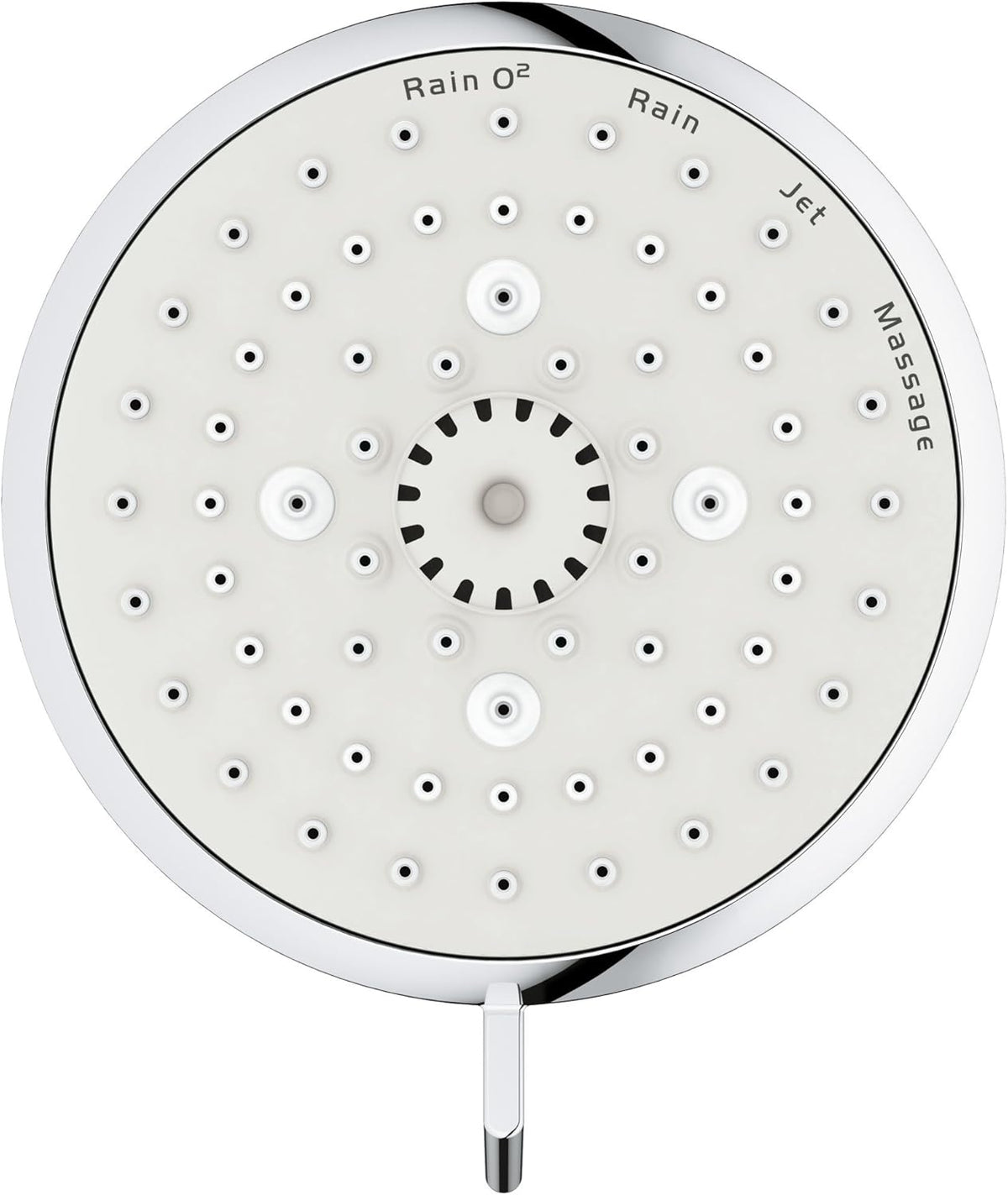 2.5 GPM 4 Spray Shower Head, Starlight Chrome, Pack of 2 K6316
