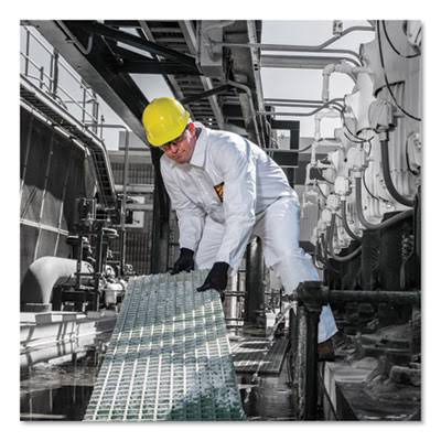 White Breathable Particle-Pro Coveralls Zip XL 24/Carton B52444