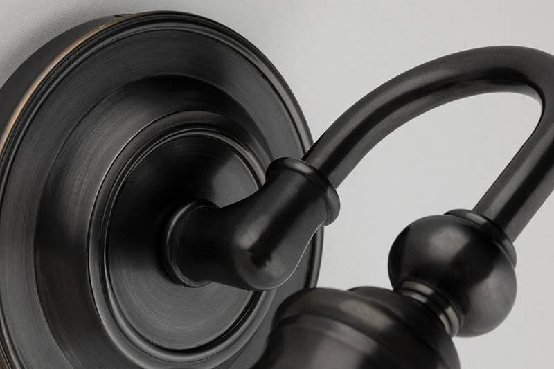 2 Light Bath Bracket Old Bronze Q189