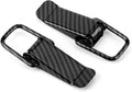Black Carbon Fiber Texture Quick Release Hood Clip Pack of 2 B839