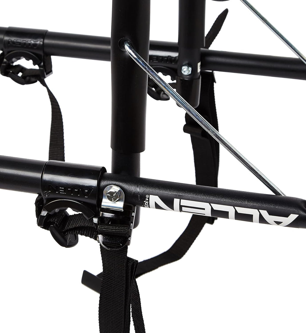 Blk Silver 3-Bike Trunk Mount Rack U79220