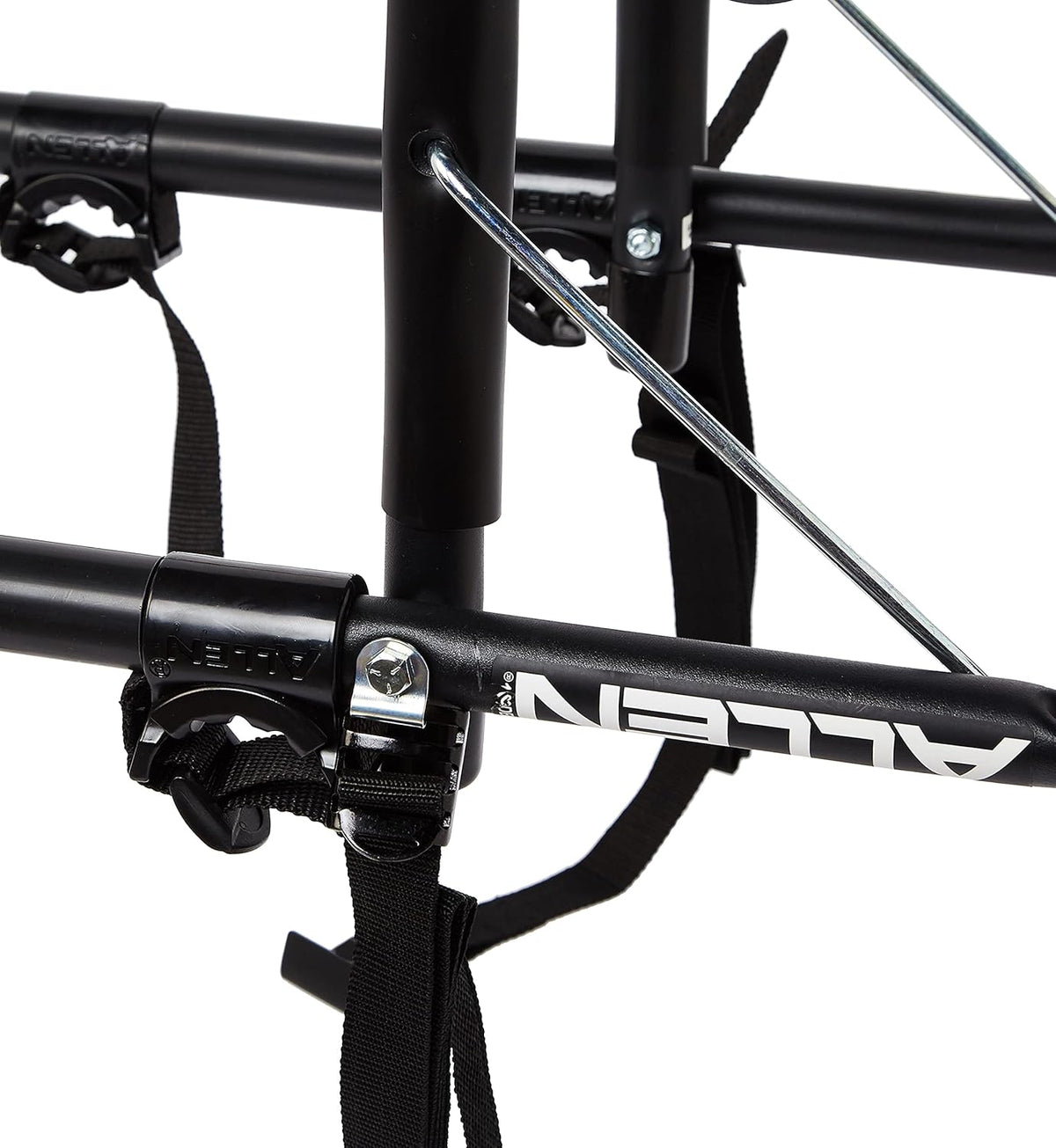 Blk Silver 3-Bike Trunk Mount Rack U79220