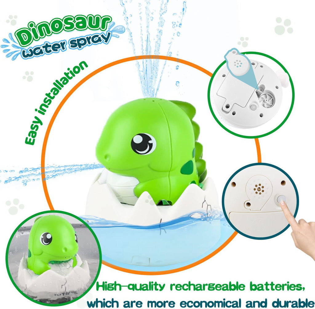 Whale Automatic Bath Toys with Inductive Sprinklers V335469