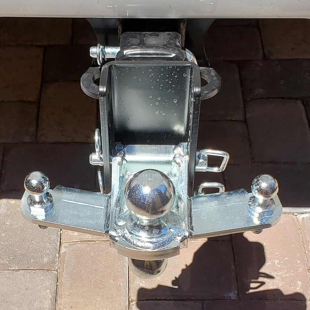 Combo Ball Mount with Sway Control Tabs, 12,000 lbs, Fits 2-1/2" Hitch B969135