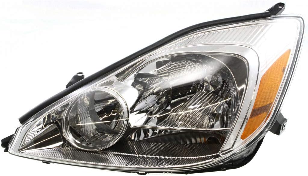 Toyota Sienna Headlight Assembly 2004 2005 Passenger Side Halogen T82260