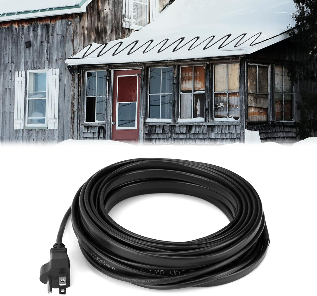 30FT Self Regulating Roof Deicing Cable, Pack of 2 W79428