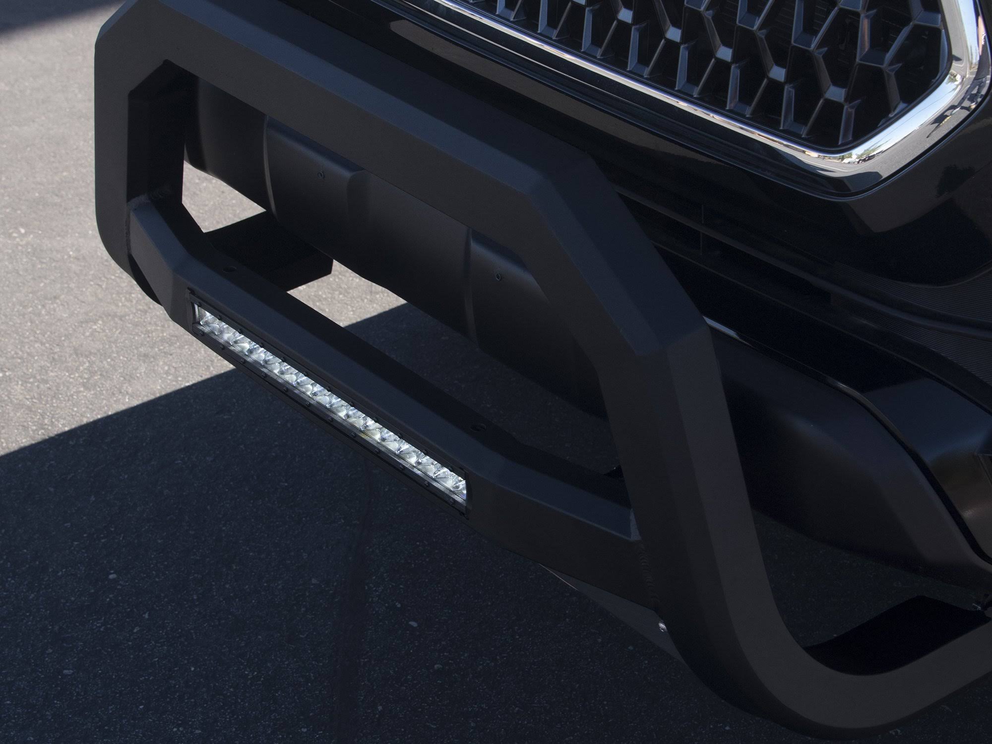 Matte Black Bull Bar with LED I884713
