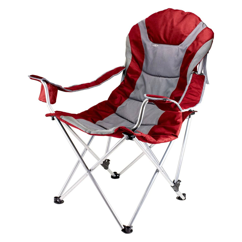 Red Reclining Camp Chair G86194