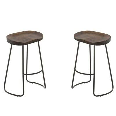 Solid Wood Counter Stool Y255501