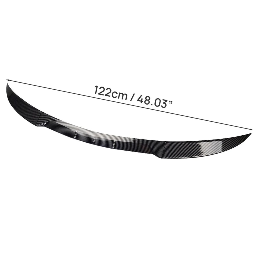 Carbon Fiber Look ABS Rear Spoiler Tail Wing F7943