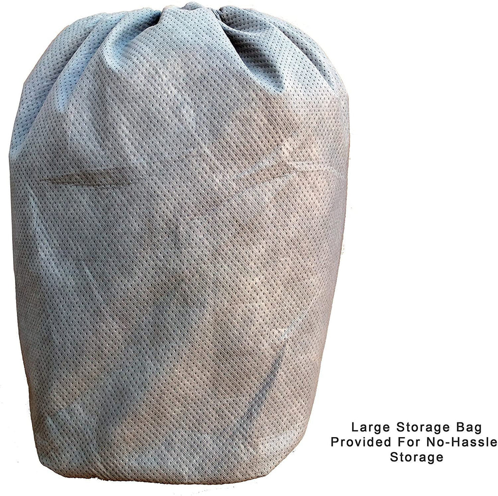 Car Cover with Fleece Lining, Anti-Theft Cable Lock, Bag & Wind Straps E388